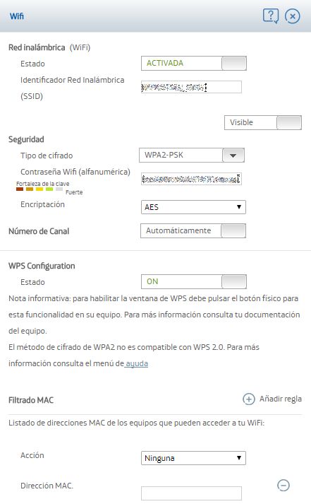 contraseña wifi enrutador