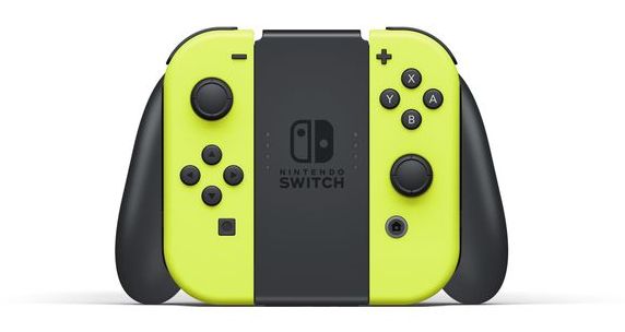 joycon-amarillo-fluorescente-nintendo-switch