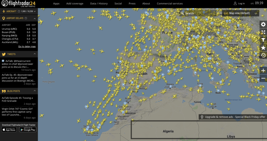 Black Friday Flightradar24