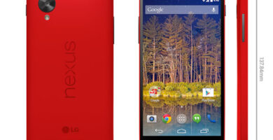 Nexus 5 rojo 1