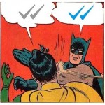 batman doble check