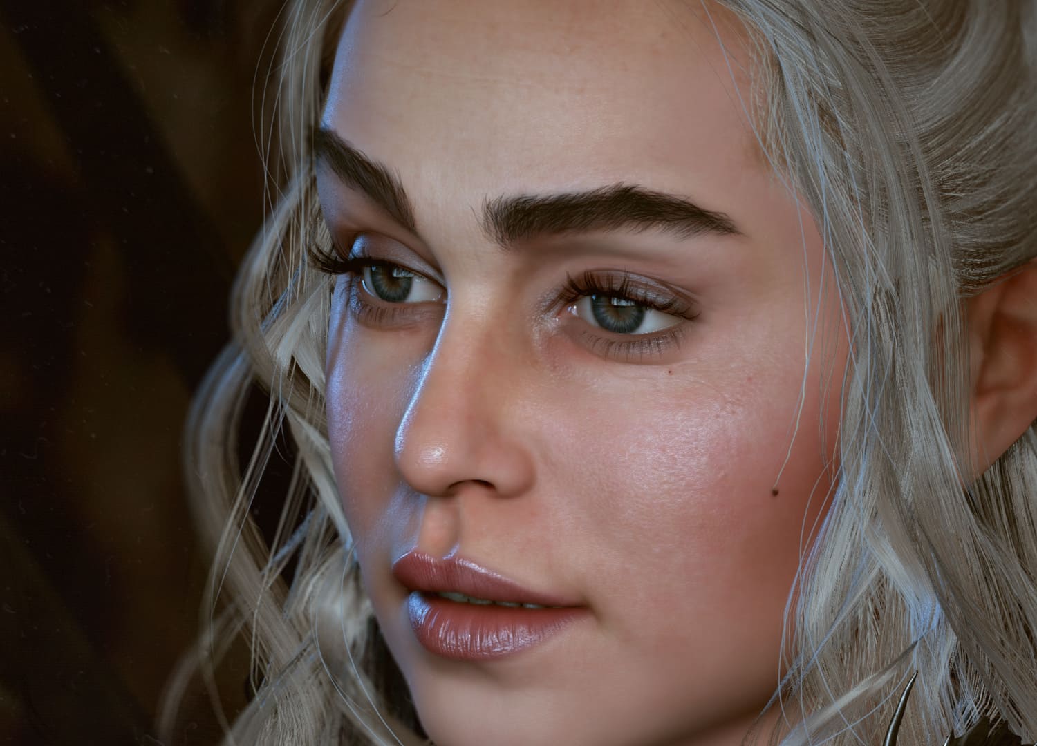 Khaleesi es recreada en 3D con Unreal Engine 4
