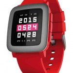 pebble.time rojo