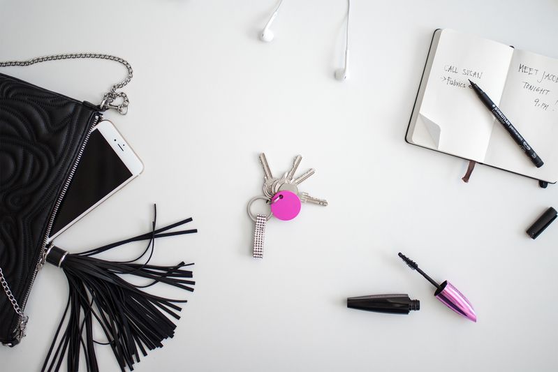Pink Swarovski Keys web