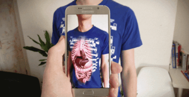 camiseta realidad aumentada