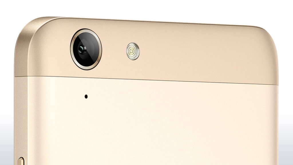 lenovo smartphone vibe k5 gold back detail 6