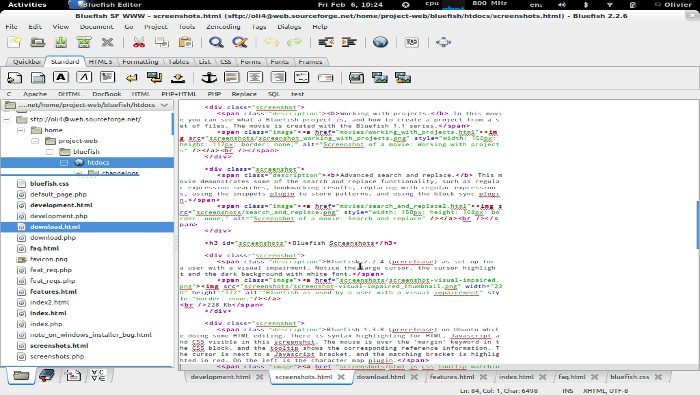 bluefish editor web2.2.6