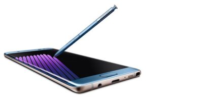 galaxy note7 perdidas