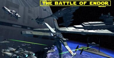 star wars the battle of endor portada