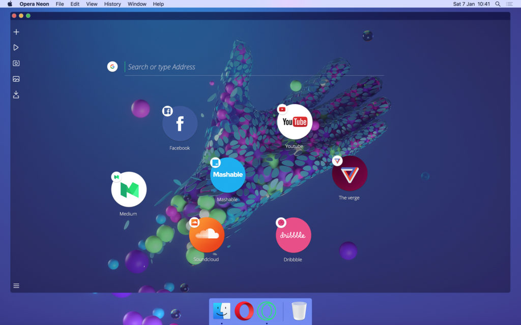 opera neon