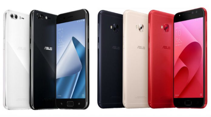 asus zenfone 4 smartphones