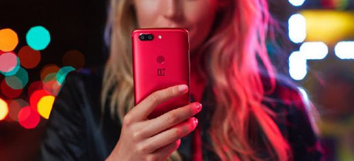 oneplus 5t lava red