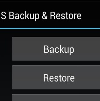 sms backup restore android