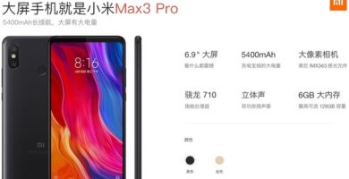 Xiaomi Mi Max 3 Pro 1