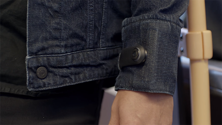 jacquard jacket sleeve