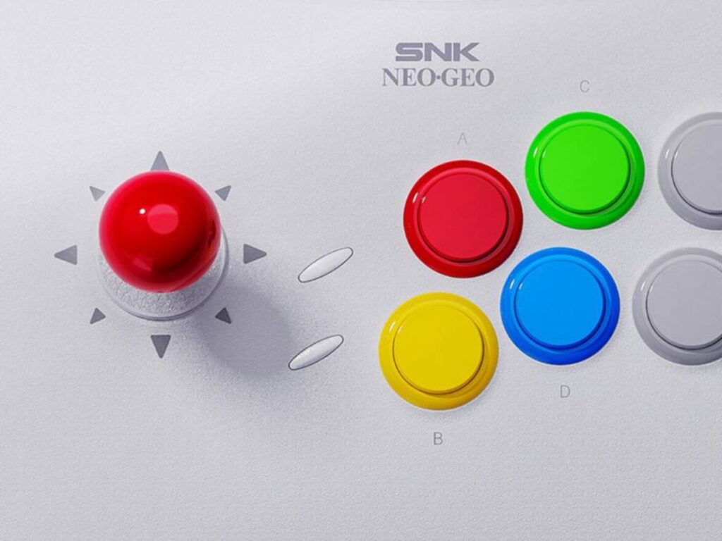 Neo Geo Arcade Stick Pro: se impone la moda retro 1 Neo Geo Arcade Stick Pro 20 juegos
