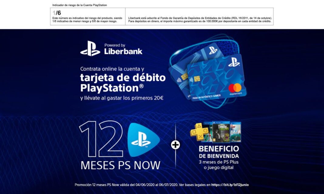 Tarjeta PlayStation Liberbank 2