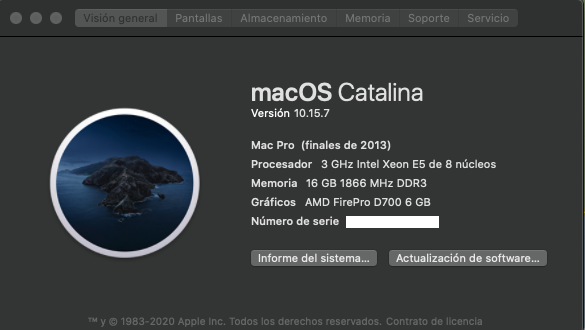 Mac procesador