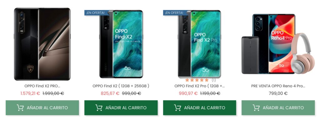 OPPO sin IVA