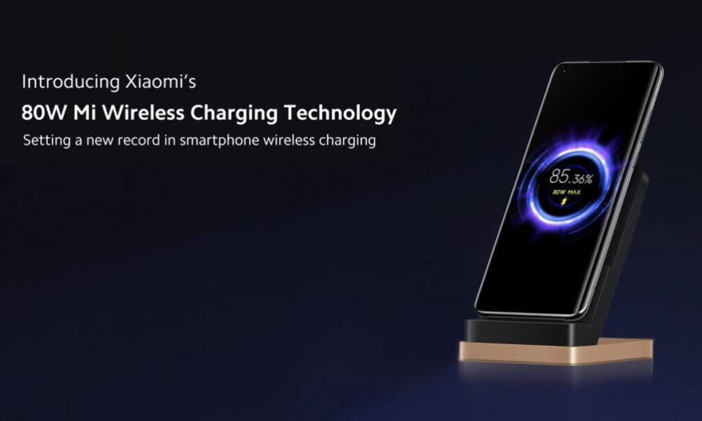 Xiaomi Mi Wireless Charging Technology 80W carga inalambrica
