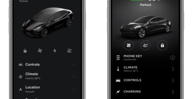 Tesla app