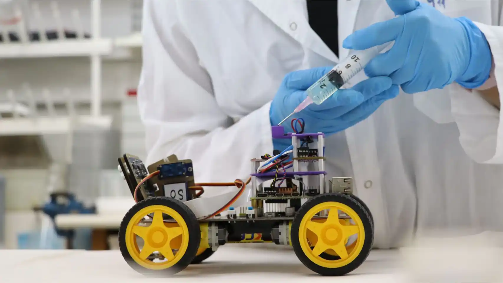 robot detecta olores