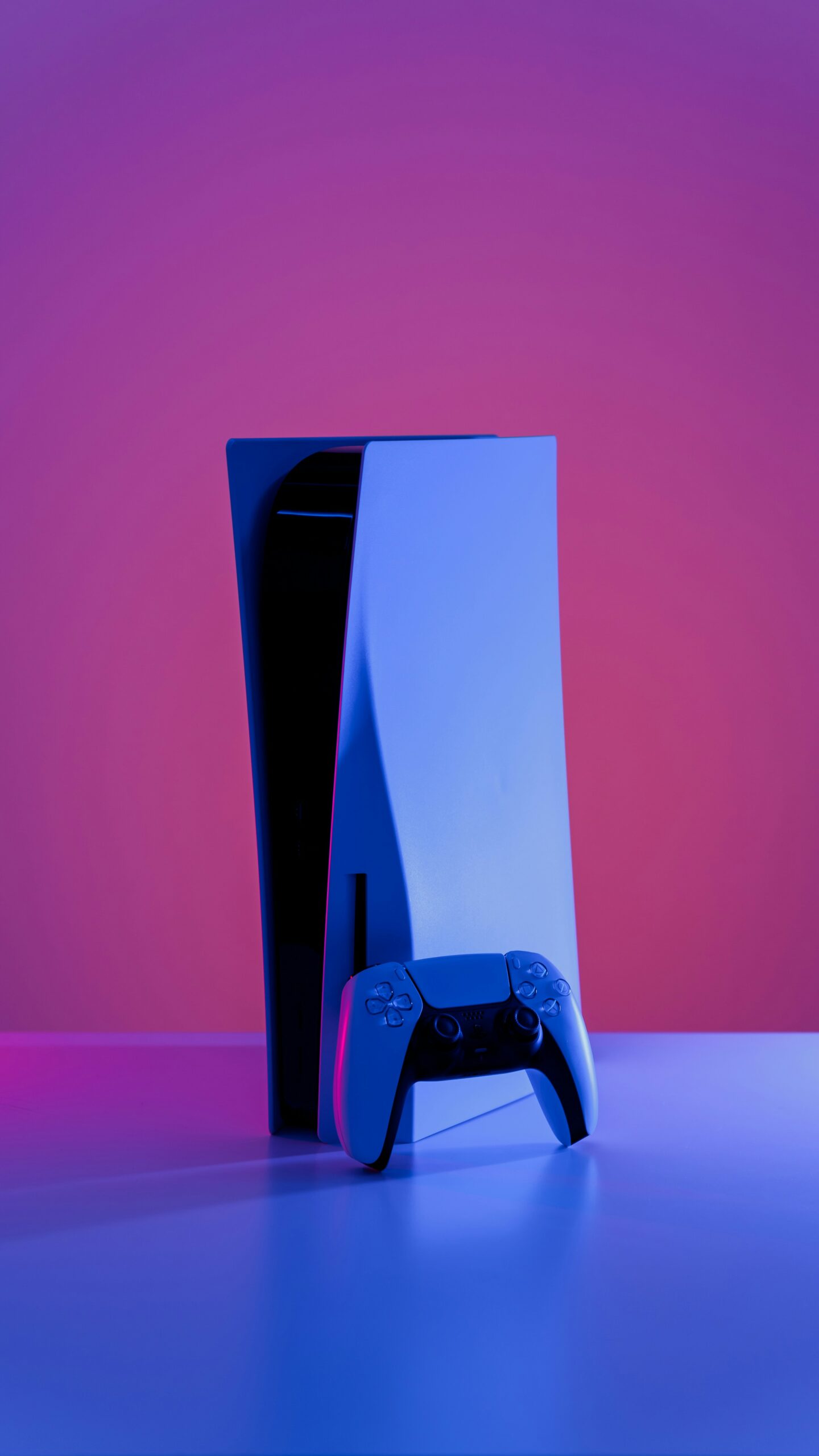 black and silver electronic