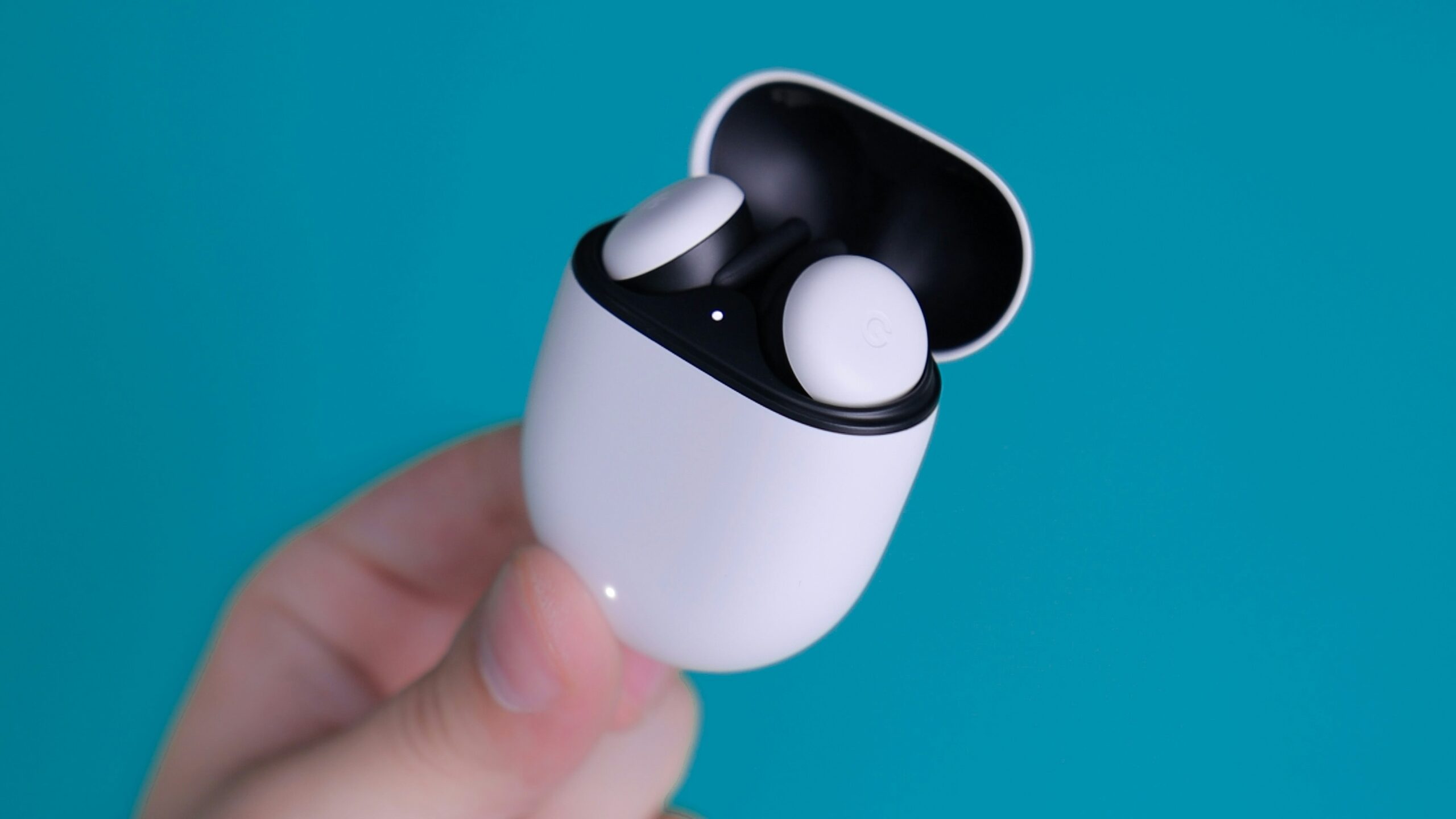 white and black apple