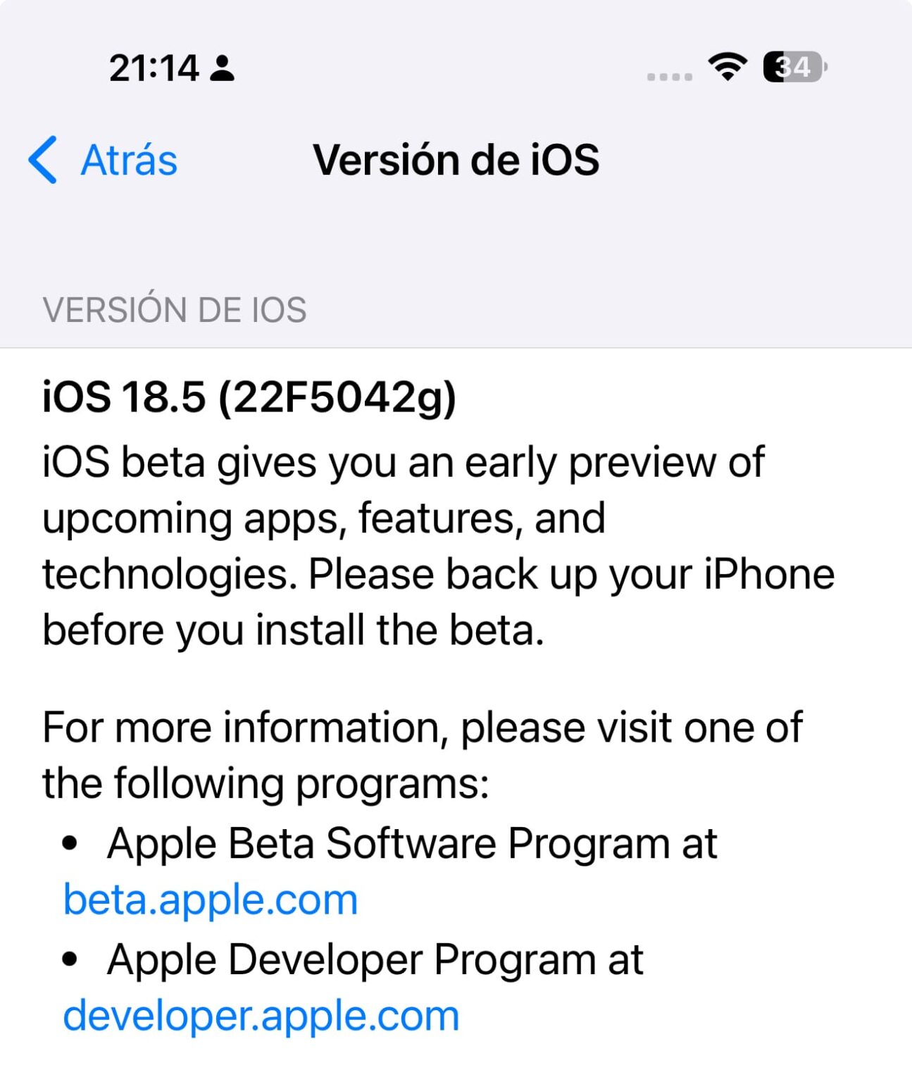 Apple lanza sin aviso la primera beta de iOS 18.5: ¿Un adelanto hacia ...
