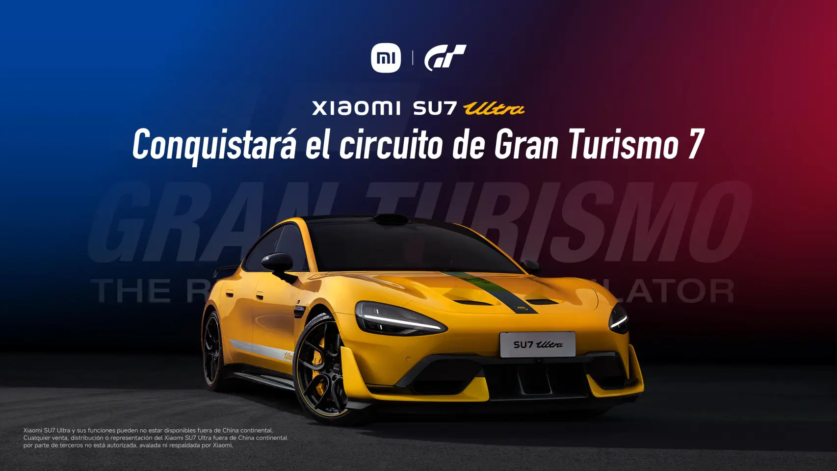 Gran Turismo 7 Xiaomi SU7 Ultra