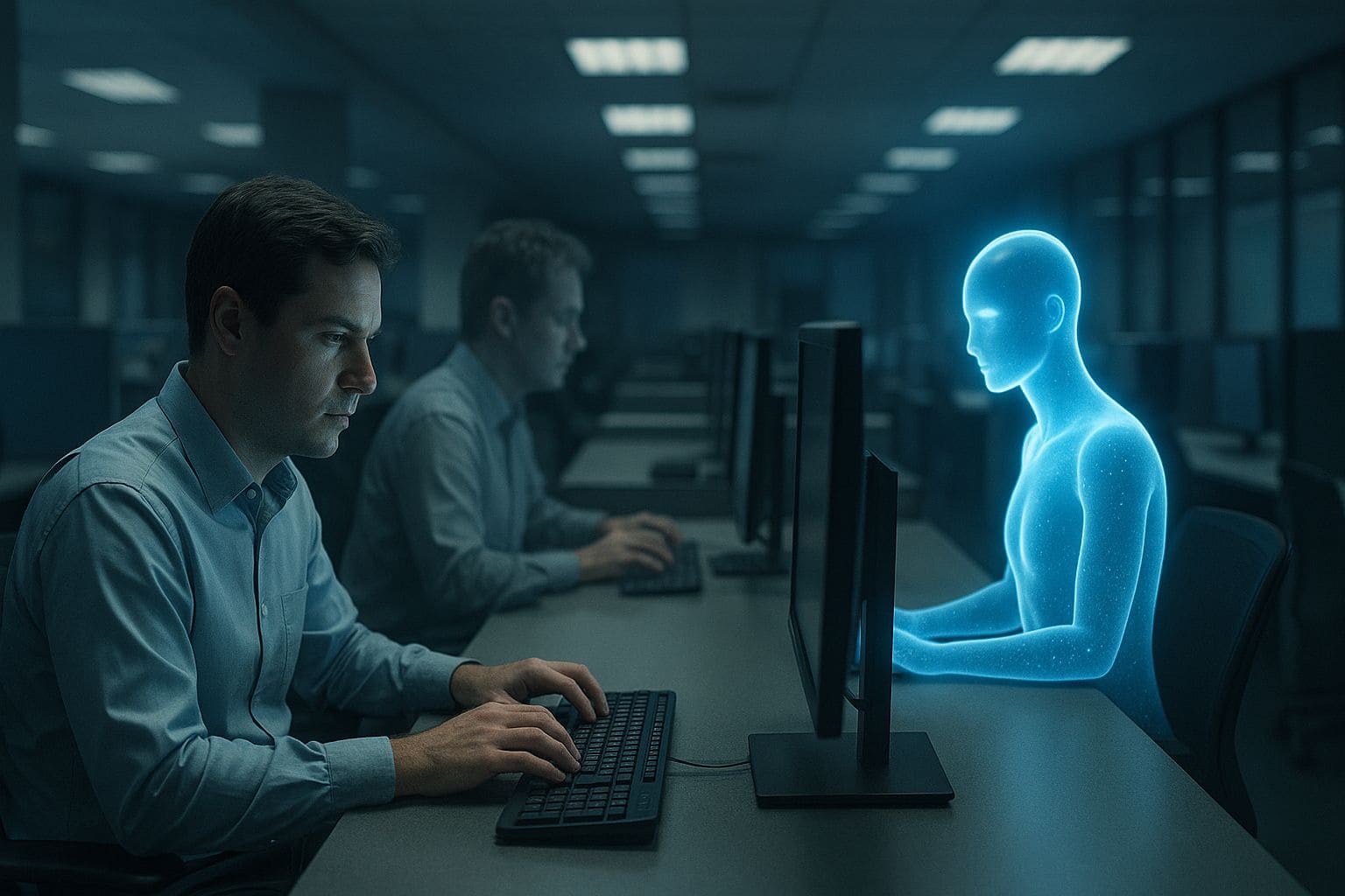 IA sustituyea a trabajadores