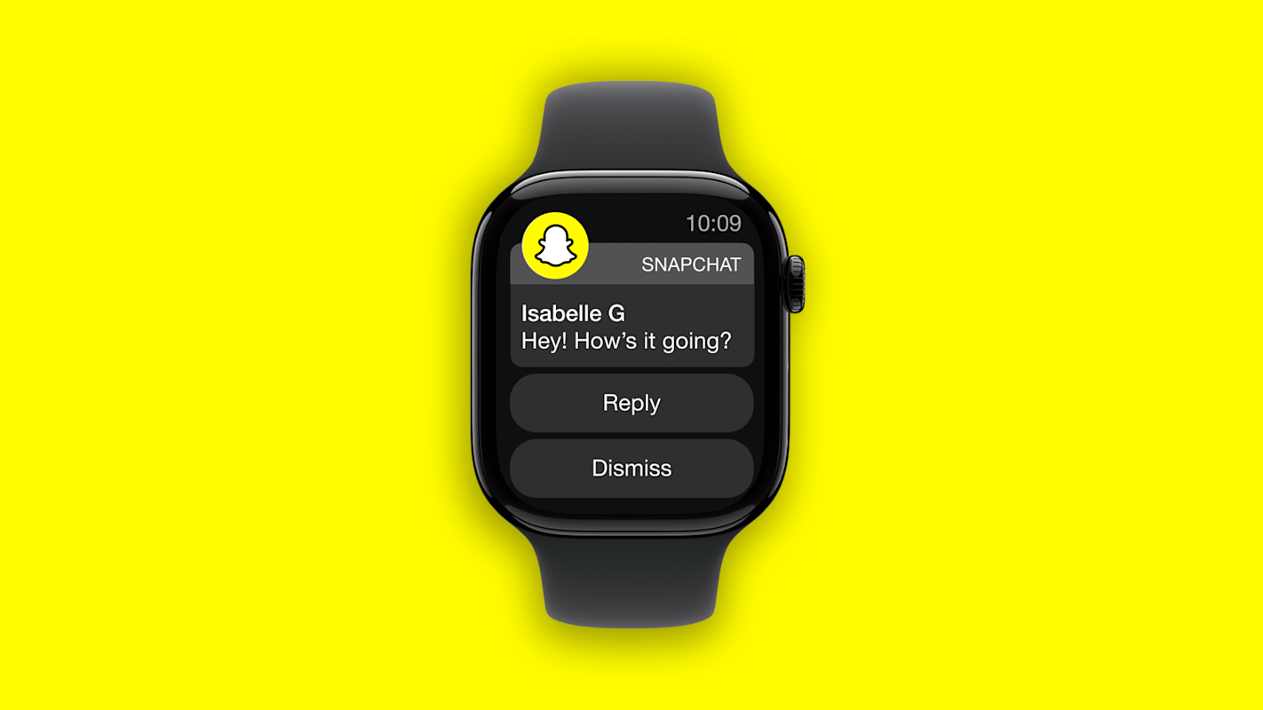 Snapchat Apple Watch