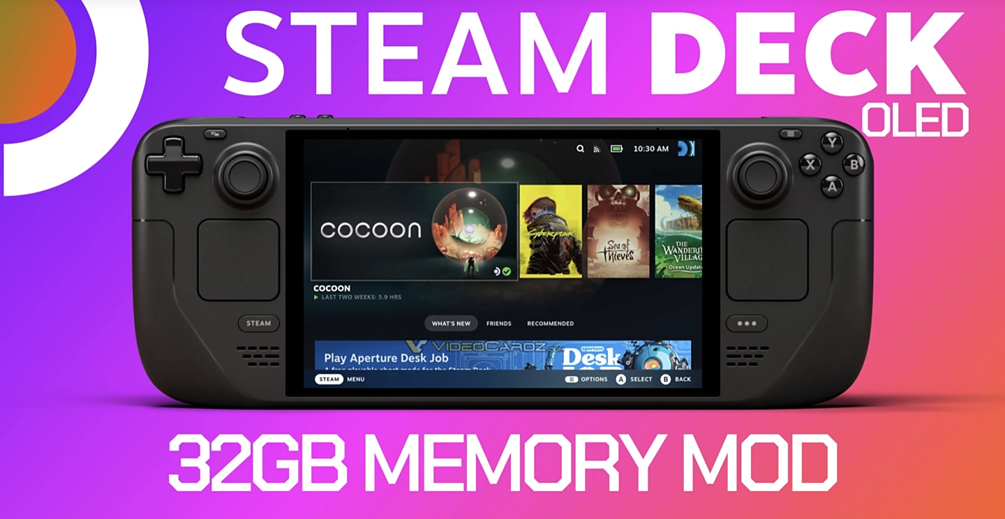 Steam Deck OLED modders