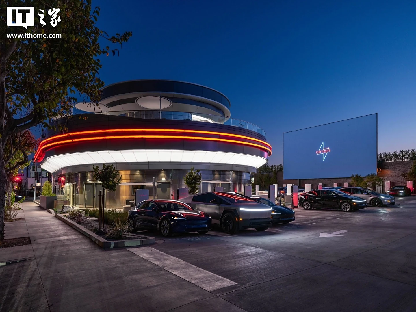 restaurante de Tesla