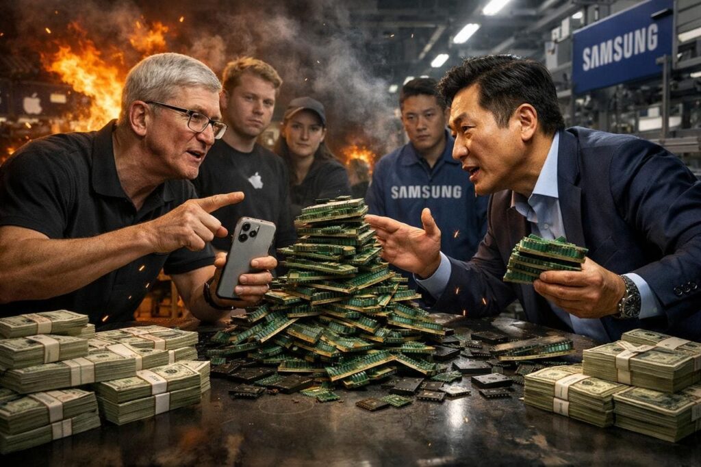 Apple Samsung memoria RAM