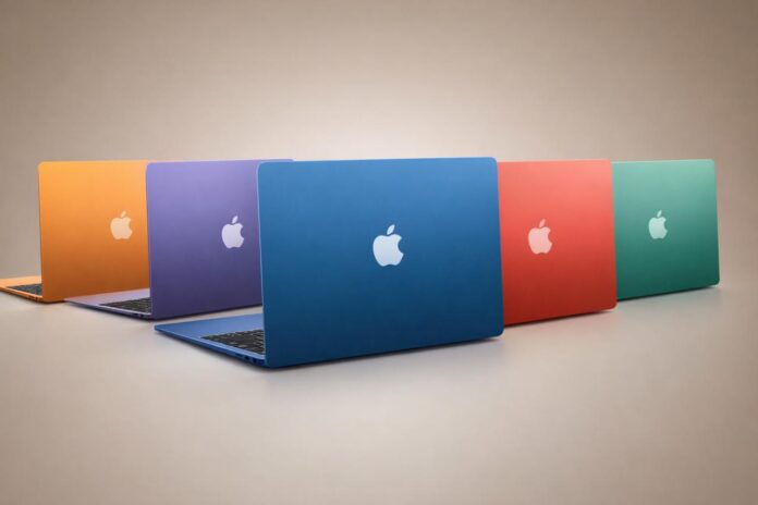 MacBook de gama baja colores