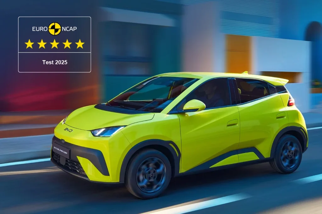 BYD Dolphin a prueba en 2026: ¿Sigue siendo el "Delfín" el rey de los eléctricos compactos en Canarias? 7 BYD DOLPHIN SURF Euro NCAP 1
