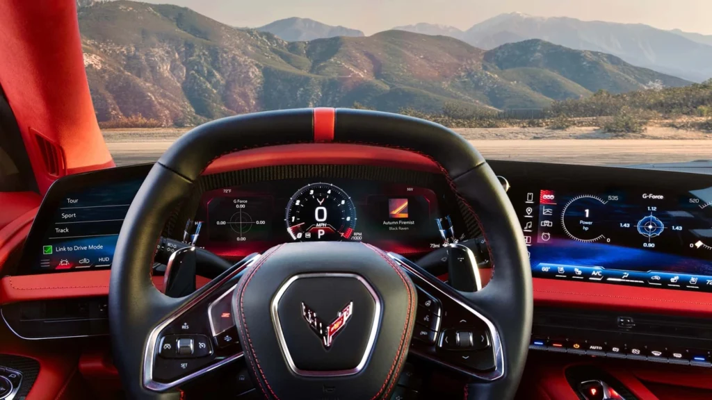 Corvette Grand Sport 2027: El V8 que se niega a morir y el "híbrido" que humilla al Z06 3 Chevrolet Corvette Grand Sport 2027 interior 1