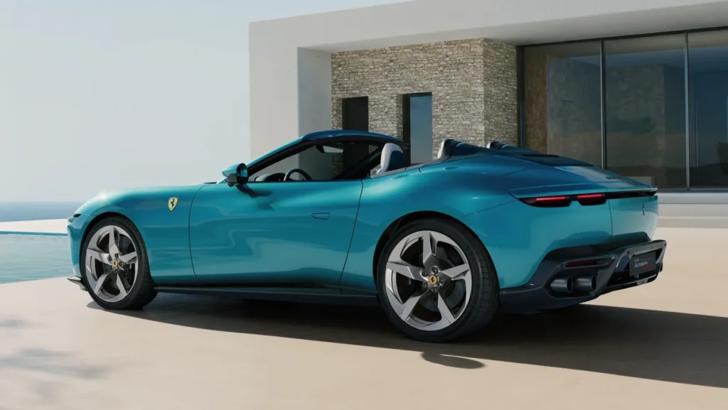 Ferrari Amalfi Spider trasera 1