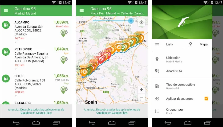 GasoFlash App de combustible