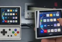 Anbernic RG Rotate: El regreso de la pantalla giratoria al estilo Motorola Flipout