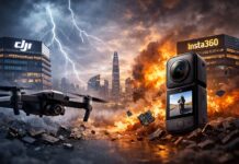 Guerra de patentes en Shenzhen: DJI demanda a Insta360 por «robo» de cerebros