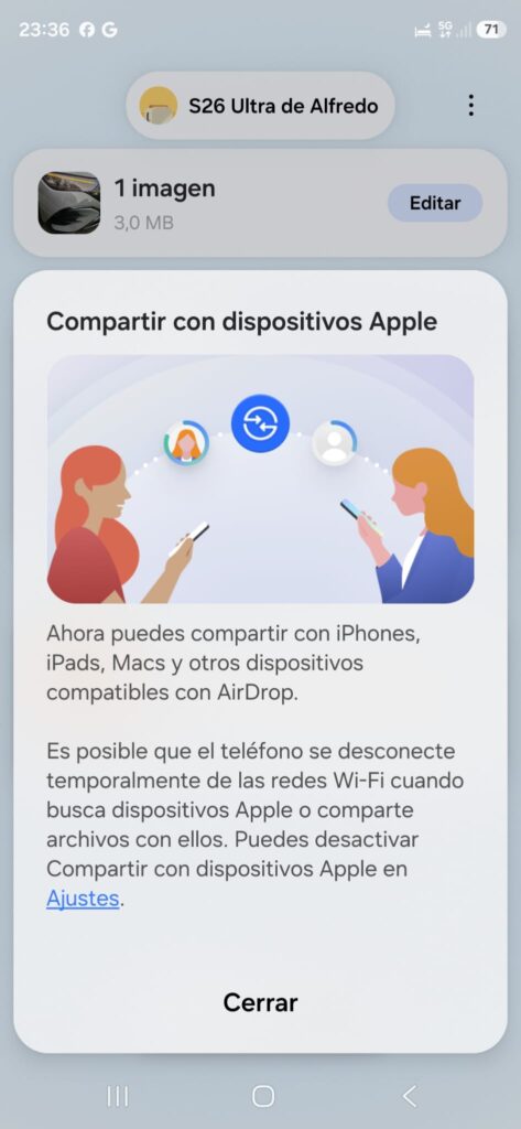 Samsung Quick Share AirDrop