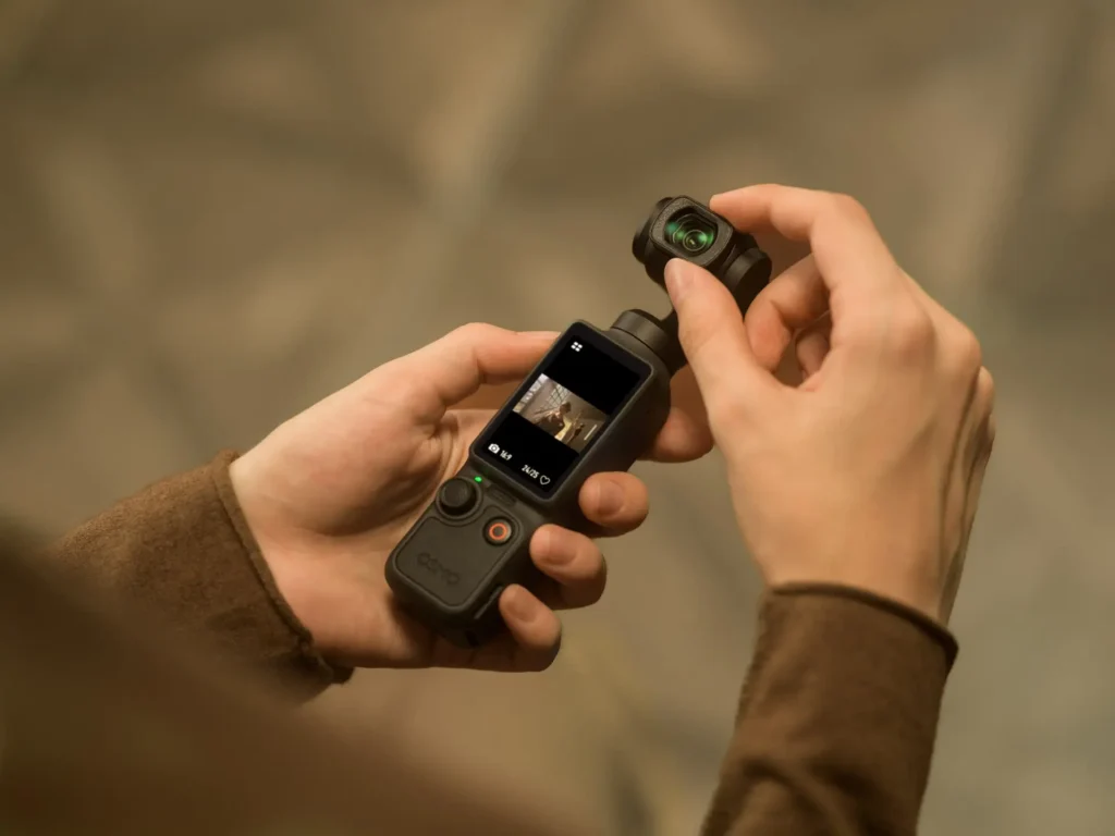 DJI Osmo Pocket 4: El cine de bolsillo llega a los 240 fps y fulmina la necesidad de tarjetas SD 3 osmo pocket 4 02 1