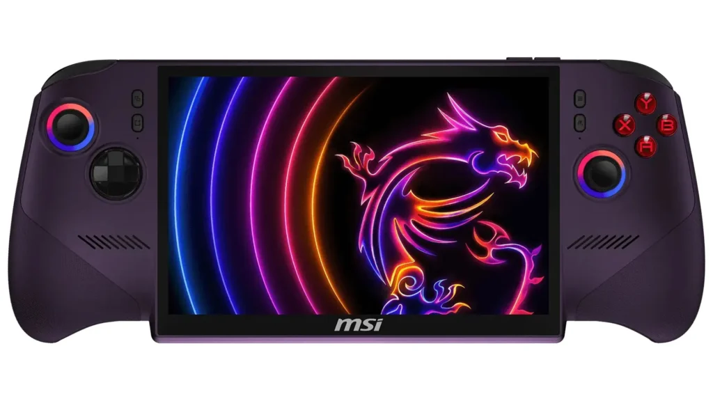 MSI Claw 8 EX AI 4