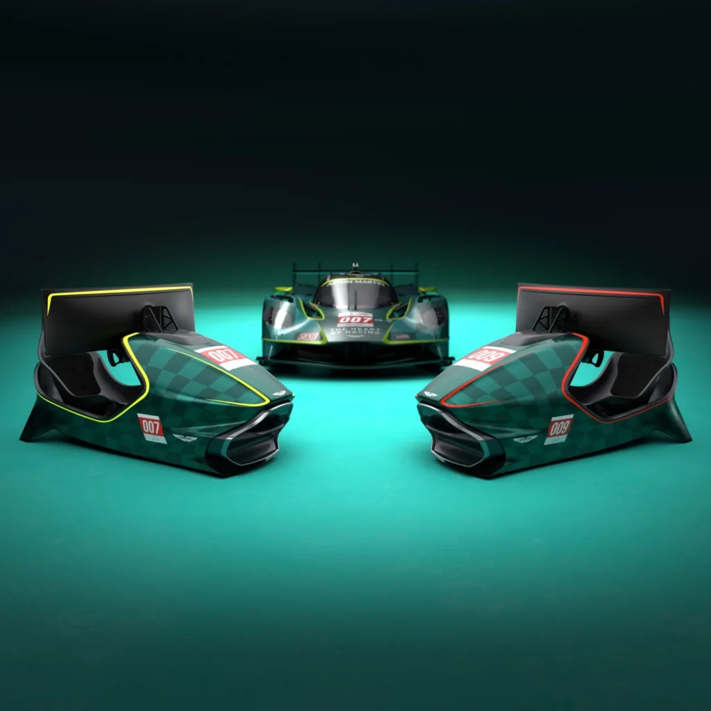 MÁS DE 70.000 EUROS! Aston Martin lanza un simulador de Le Mans que cuesta más que un coche real 4 Aston Martin AMR C01 R 4 1