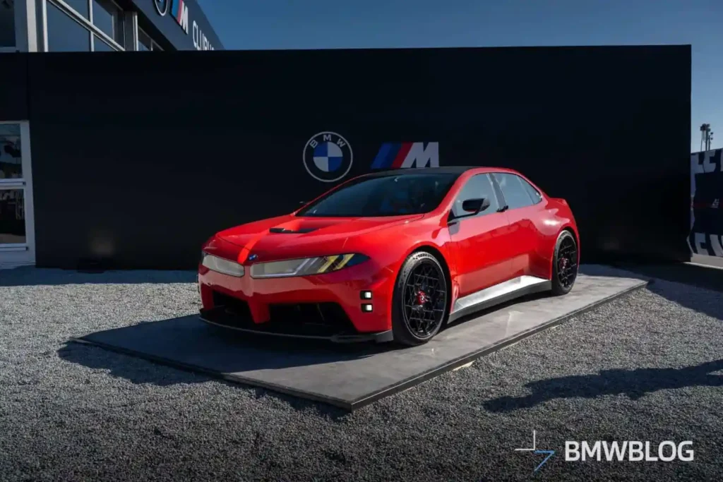 ¡SACRILEGIO O GENIALIDAD! BMW presenta en Le Mans el primer M3 100% eléctrico 1 BMW M3 electrico 2027