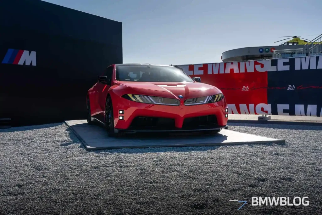¡SACRILEGIO O GENIALIDAD! BMW presenta en Le Mans el primer M3 100% eléctrico 3 BMW M3 electrico 2027 Le Mans 1