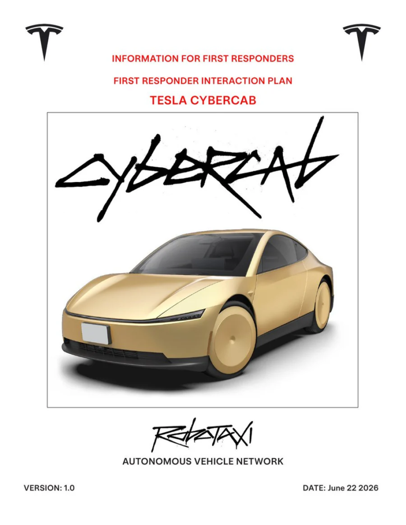 Cybercab de Tesla