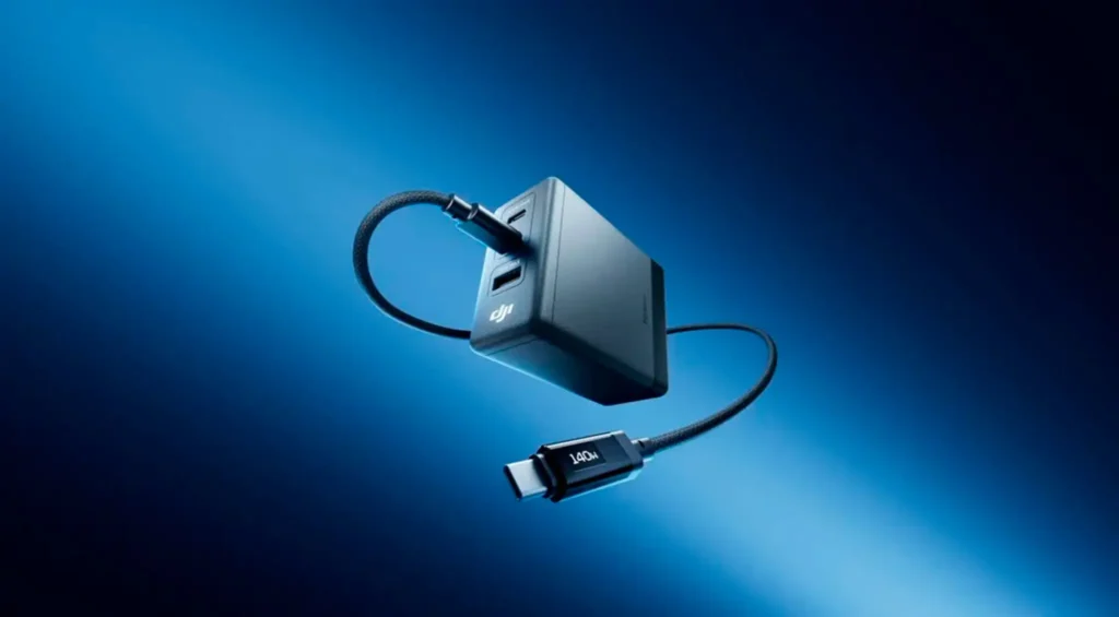 DJI lanza el POWER 140W: Su primer cargador GaN barato con pantalla 2 DJI cargador 1